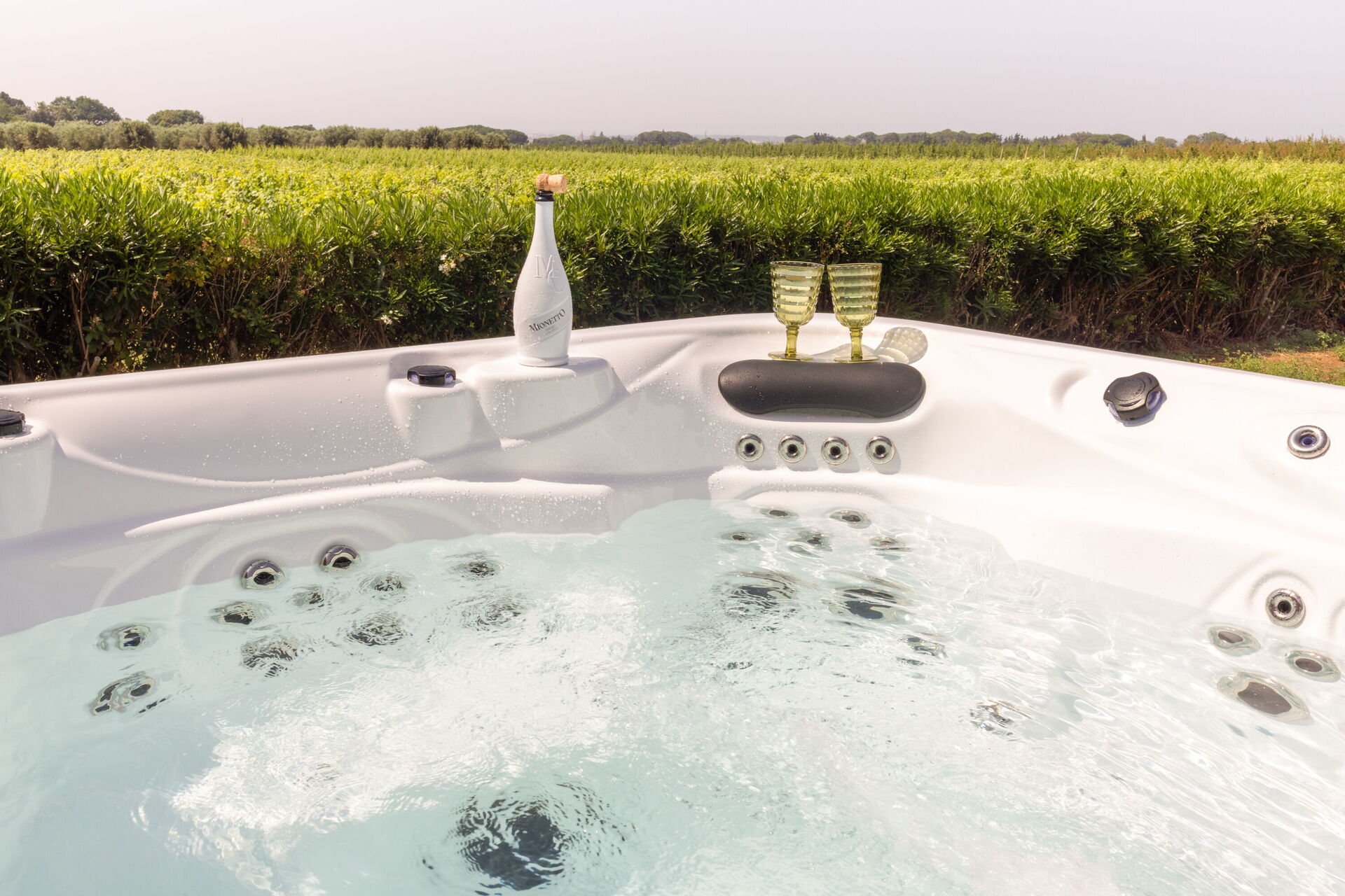 Outdoor jacuzzi