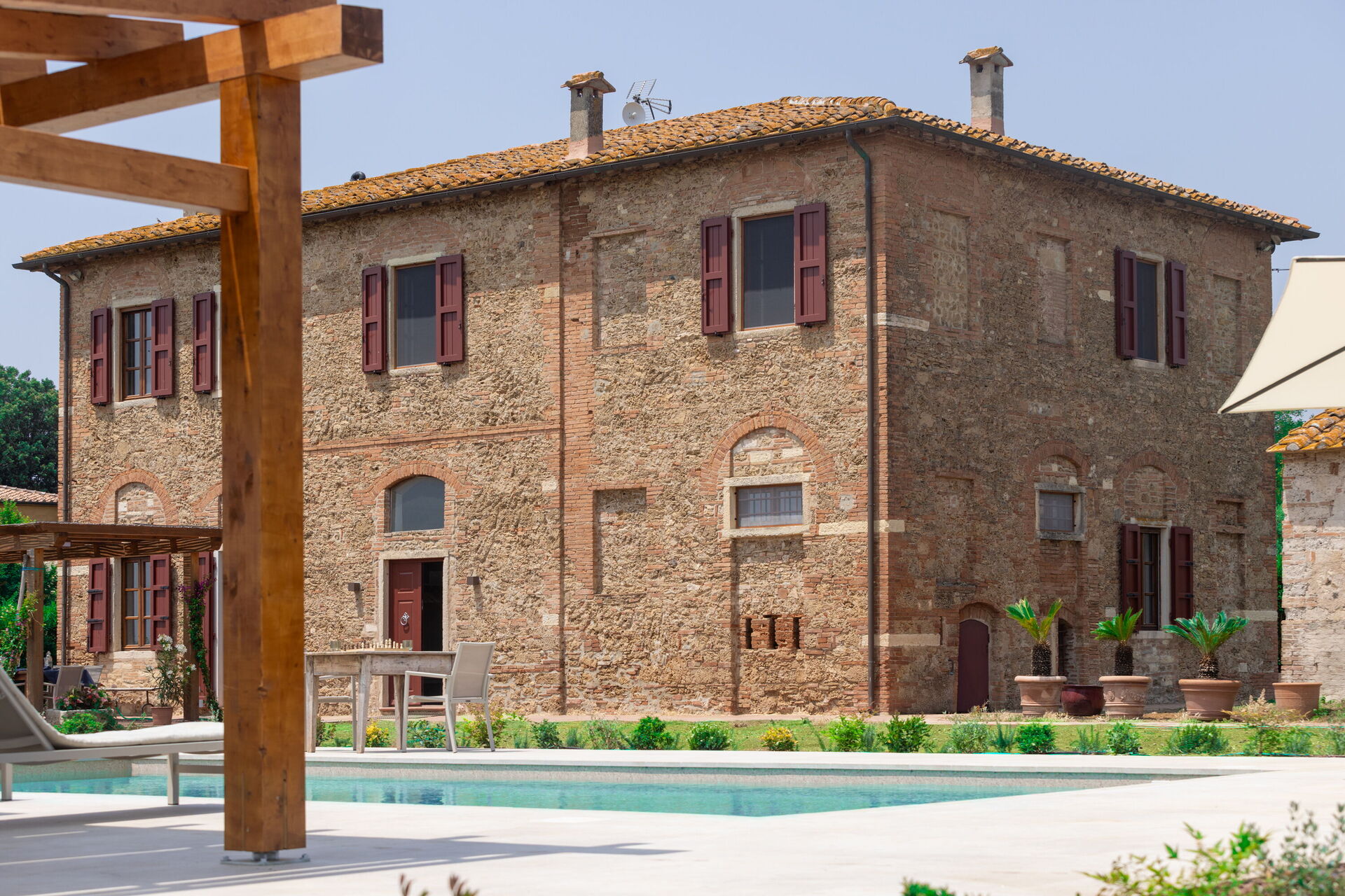 View from the villa